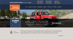 Desktop Screenshot of goldenautoclinic.com
